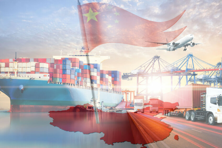 There is no relief seen on the high(er) container rates ex China to the export regions. Photo: Canva