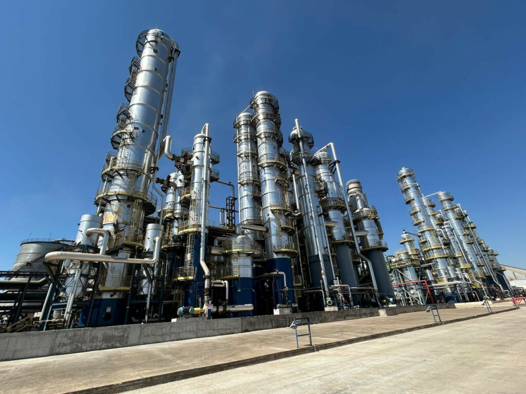 The FS Bioenergy factory in Lucas do Rio Verde. Photo: Daniel Azevedo