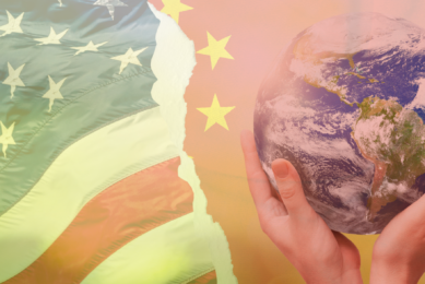 China is expected to be Trump's main target. As soon as Chinese exports are hit by high US tariffs, there is a good chance that China will retaliate and crack down on imports of American soy, among other things. Photo: Canva