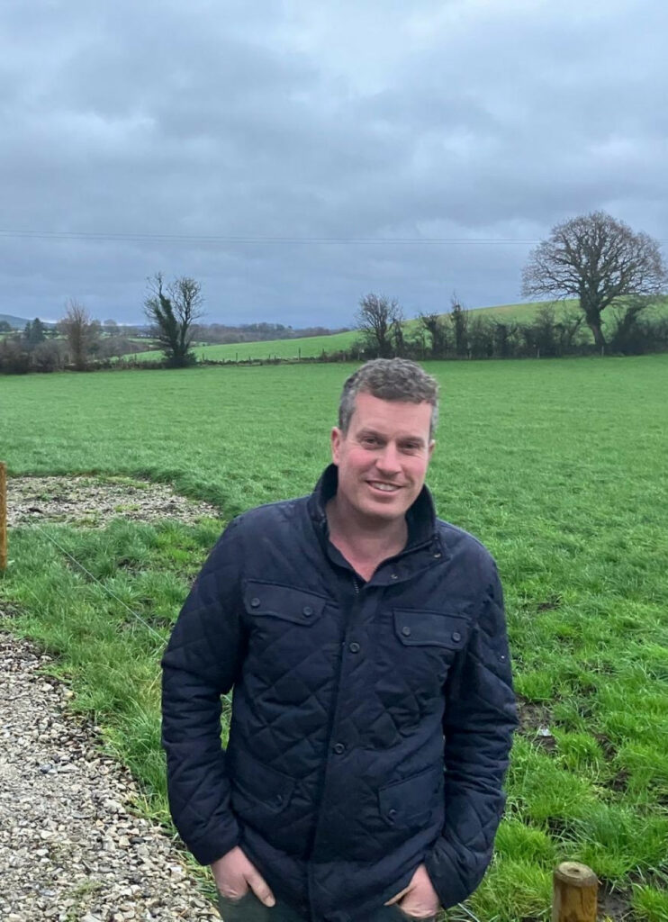 Northern Ireland farmer David Hunter has streamlined his farm to an efficient pasture-based grazing system. Photo: CAFRE